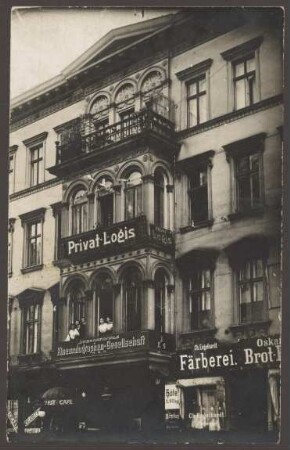 Ansichtskarte Friedrichstraße 16