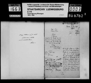 Schuldenwesen der kath. Schulgemeinde Fachsenfeld
