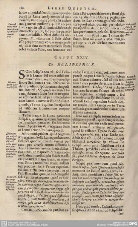 CAPUT XXIV. De ECLIPSIBUS.