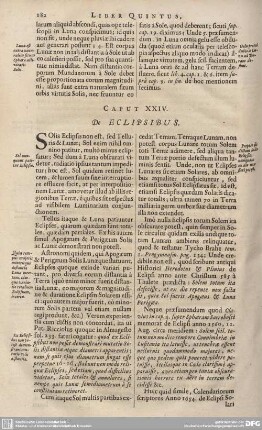 CAPUT XXIV. De ECLIPSIBUS.
