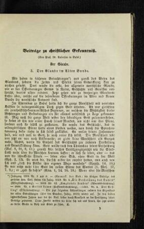 Beiträge zu christlicher Erkenntniß