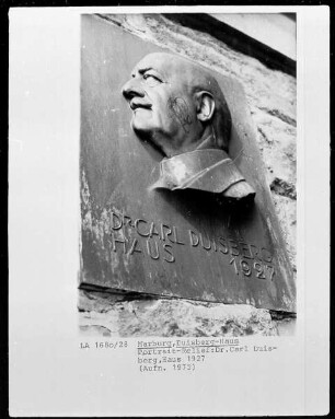 Porträt von Dr. Carl Duisberg