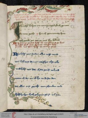 Michael Beheim: 28 Lieder in seiner Zugeweise