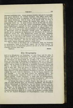 ¬Eine¬ Kriegstagung