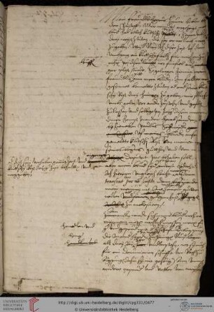 Ulrich Fugger an seinen Bruder Christoph Fugger, Heidelberg, 28. August 1573 (1. Entwurf)