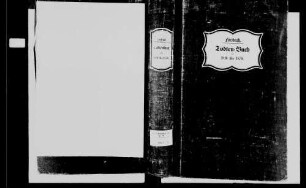 Forbach, katholische Gemeinde: Sterbebuch 1810-1870