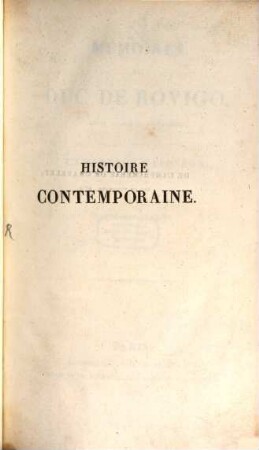 Mémoires du Duc de Rovigo, pour servir à l'histoire de l'empereur Napoléon. 5