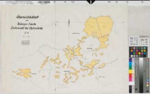 Ostenfelde (Ennigerloh), Teilung Osterwald, Übersichtskarte