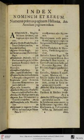 Index nominum et rerum