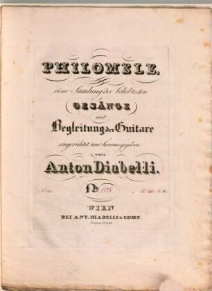 Quodlibet aus dem Zauberspiel: Der Diamant des Geisterkönigs : mit Begleitung der Guitarre