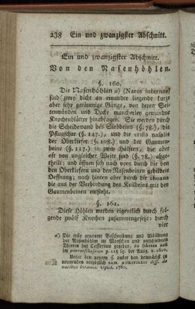 Ein und zwanzigster Abschnitt [bis] Dreyßigster Abschnitt