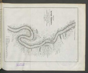 Sketch of the river Tabasco.