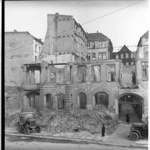 Negativ: Ruine, Eisenacher Straße 103, 1950