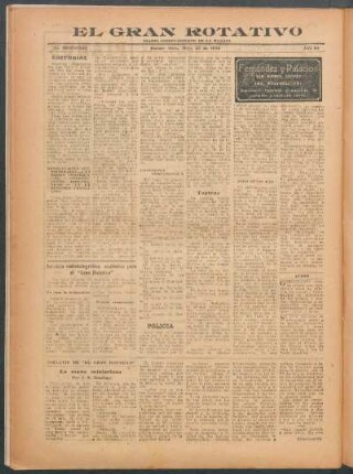 El gran rotativo : Diario independiente de la mañana. - Nº8893767849