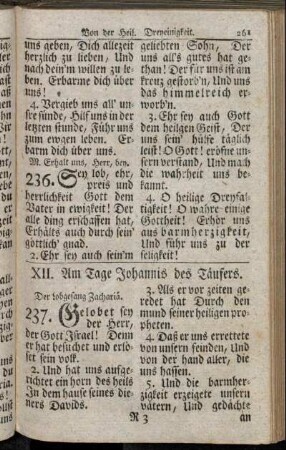XII. Am Tage Johannis des Täufers.