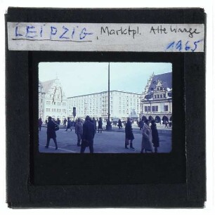 Leipzig, Altes Rathaus,Leipzig, Alte Waage,Leipzig, Markt