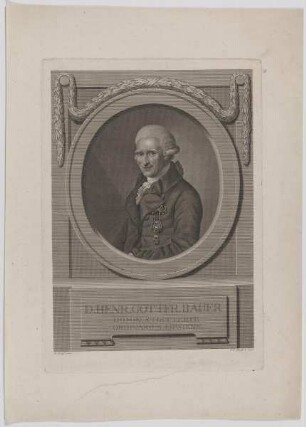 Bildnis des Heinrich Gottfried Bauer