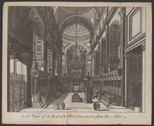 London, St. Pauls Kathedrale, Innenansicht
