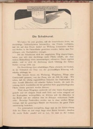 Die Schabkunst.