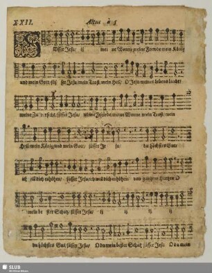 XXII. Süsser Jesu