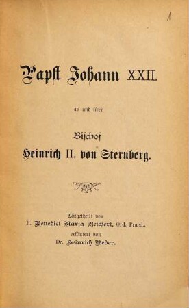Bericht über Bestand und Wirken des Historischen Vereins zu Bamberg. 58. 1897