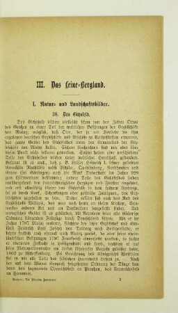 III. Das Leine-Bergland