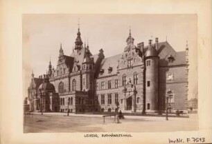 Geschäftshaus für den Verein Deutscher Buchhändler, Leipzig: Ansicht