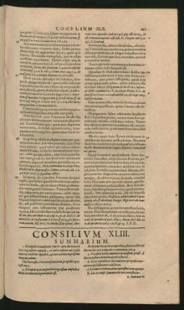 Consilium XLIII