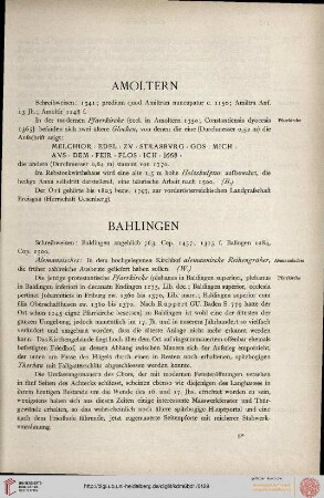 ⟦Bahlingen⟧