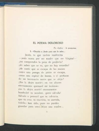 El poema doloroso