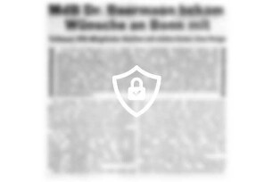 MdB Dr. Beermann bekam Wünsche an Bonn mit