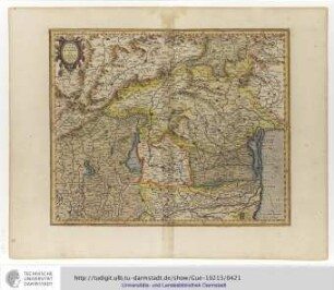 Tarvisina Marchia Et Tirolis Comitatvs