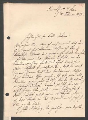 Brief an Clara Schumann : 09.02.1895