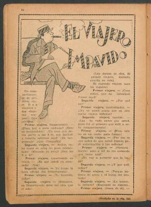 El viajero impávido