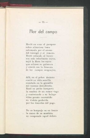 Flor del campo