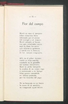 Flor del campo