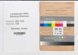 Entnazifizierung Gustav Schwabe , geb. 27.06.1896 (Betriebsfuehrer)
