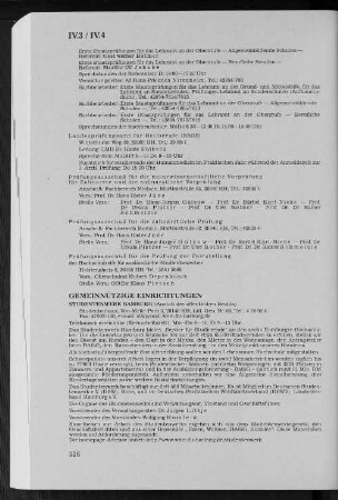 IV.4 Gemeinnützige Einrichtungen