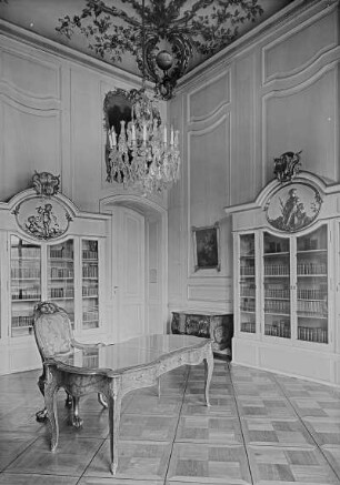 Breslau, Stadtschloss, Bibliothek, eingerichtet für König Friedrich II. von Preußen