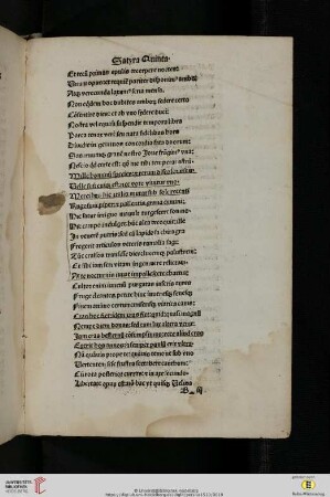 Satyra Quinta
