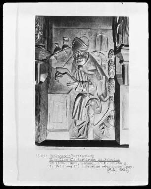Heiliger Ambrosius oder Augustinus