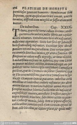 De tuberibus. Cap. XXIX.