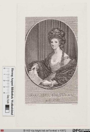 Bildnis Angelica (Maria Anna Catharina) Kauffmann