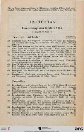 Textilien und Leder (Nr. 479-487)
