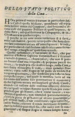Dello stato politico della Cina