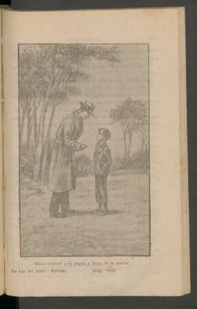 - Mira, acércate a la quinta y llama en la puerta. - [Ilustración]