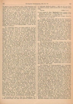 434-435 [Rezension] Oehlmann, Kurt, Der 1. Petrusbrief