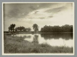 Abends am Plothener See bei Schleiz