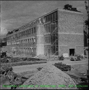 Außenansicht des Instituts für Radiochemie (IRCh), von Südwesten