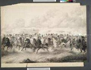 Fürst Windischgrätz mit seinem Stab vor Wien 1848
